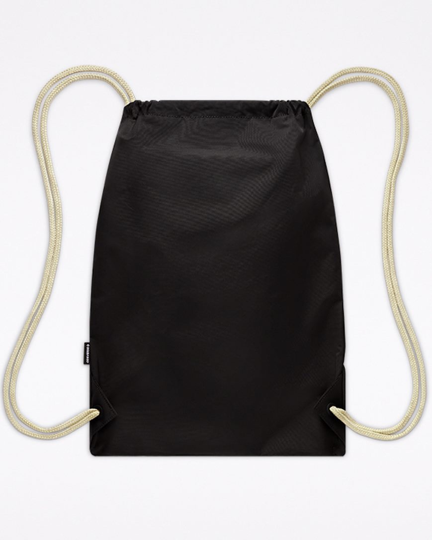 Bolsas Converse x DRKSHDW Drawstring Hombre Negras | PE 807L2P